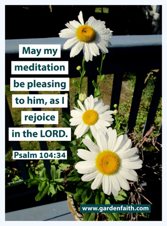 May My Meditation Be Pleasing To God Psalm 104 33 34 A Clay Jar